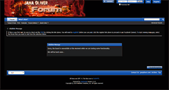 Desktop Screenshot of forum.janaoliver.com